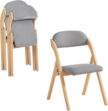 2dekans | SoBuy Set van 2 Klapstoel, Bureaustoel met, Huis en Inrichting, Stoelen, Ophalen of Verzenden, Nieuw