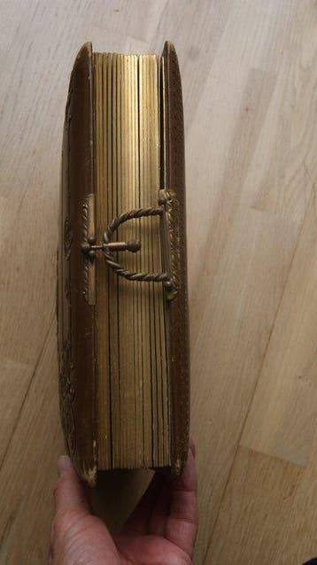 OA Zweeds - Victorian Embossed Leather Photograph Album -, Nieuw