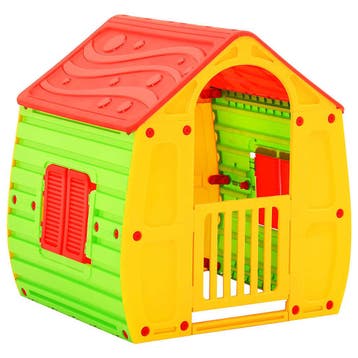 vidaXL Kinderspeelhuis 102x90x109 cm, Verzenden, Nieuw