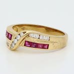 Bague - 18 carats Or jaune - Diamant, Nieuw