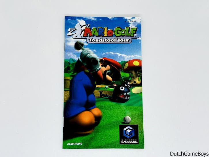 Nintendo Gamecube - Mario Golf - Toadstool Tour - HOL - Manu, Games en Spelcomputers, Spelcomputers | Nintendo Consoles | Accessoires