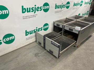 Aluca aluminium gebruikte bedrijfswagen inrichting (nr 2127), Verzenden, Gebruikt