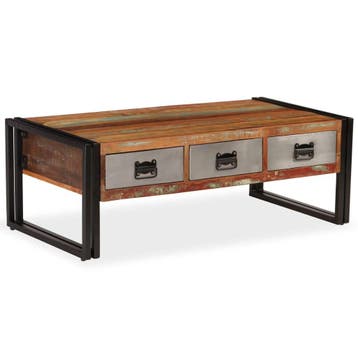 Vintage Salontafel | Tweede kansje | OP = OP, Huis en Inrichting, Gebruikt, 100 tot 150 cm, Verzenden, 50 tot 100 cm