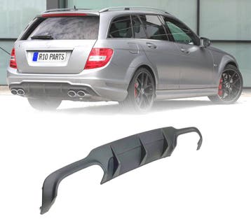 Diffuseur Pour Mercedes Classe C W204 12-15 Look C63 Amg, Autos : Pièces & Accessoires, Carrosserie & Tôlerie, Verzenden