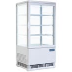 Koelvitrine | C-SERIE | Energiezuinig | 68L | Wit |, Verzenden
