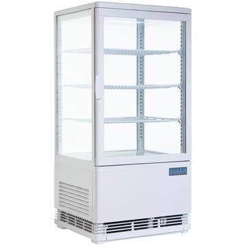 Koelvitrine | C-SERIE | Energiezuinig | 68L | Wit |, Verzenden, Nieuw in verpakking