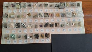 Mineralencollectie- 650 g - (50)