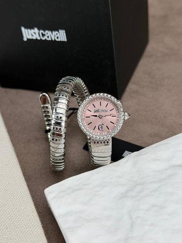 Just Cavalli - Sirena Silver Pink - Zonder minimumprijs -, Nieuw