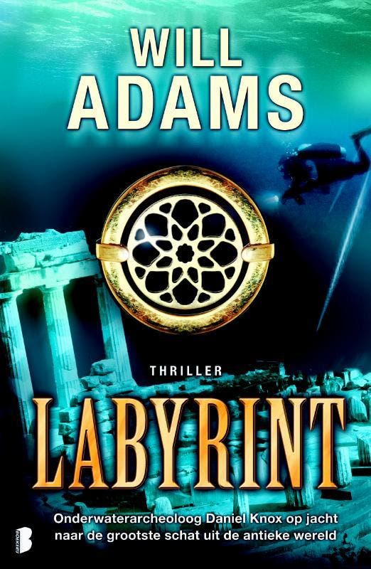 Labyrint 9789022557327 Will Adams, Livres, Thrillers, Envoi