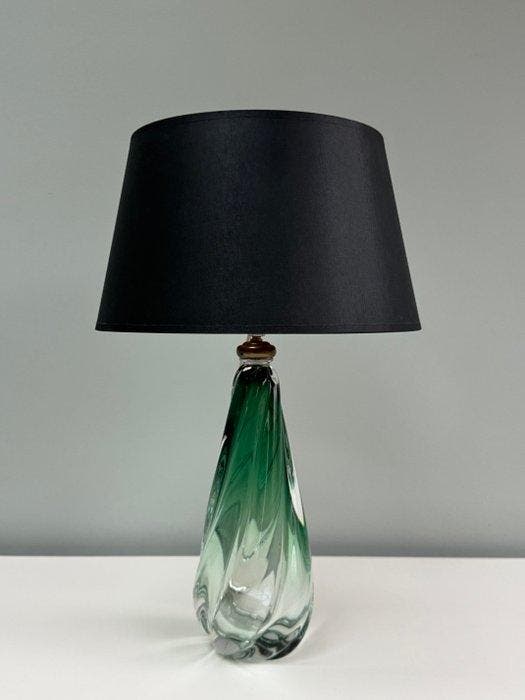 Val Saint Lambert - Tafellamp - Kristal, Antiek en Kunst, Kunst | Designobjecten