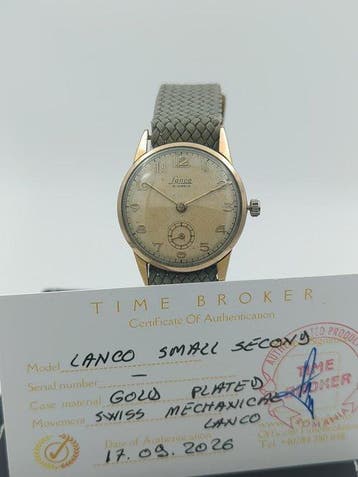 Lanco - Small seconds - Zonder minimumprijs - Heren -, Nieuw