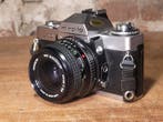 Minolta XD5 + W.Rokkor 3.5/28mm lens + Auto Winder D Analoge