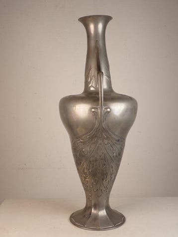 Orivit - Hermann Gradl - Vase - Modèle 2135 - Étain, Antiek en Kunst