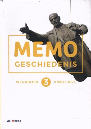 leerjaar 3vmbo-kgt geschiedenis / Memo / werkboek, Verzenden, Gelezen, Stefan Klein