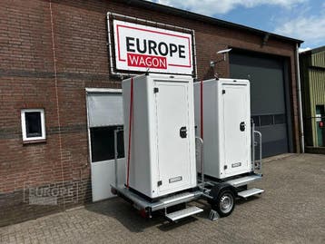 Toiletcabine aanhanger Express 2 met 2x Polar Baltic Global, Ophalen
