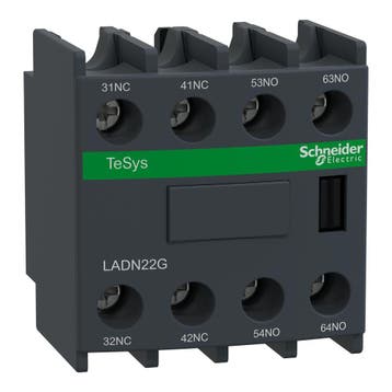 Schneider Electric Bloc De Contacts Auxiliaires - LADN22G, Verzenden