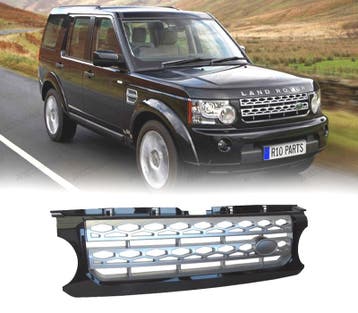 GRILLE POUR LAND ROVER DISCOVERY III 05-09 NOIR ARGENT, Verzenden, Nieuw