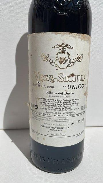 1990 Vega Sicilia Único - Ribera del Duero Gran Reserva - 1, Nieuw