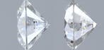 Zonder minimumprijs - 2 pcs Diamant (Natuurlijk) - 1.00 ct -, Nieuw