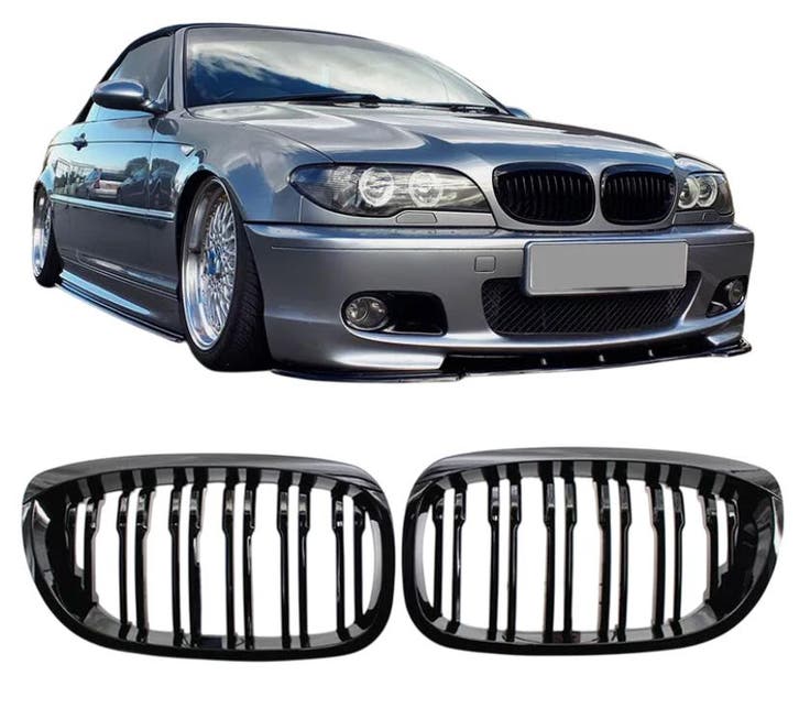 Grillen set | Nieren | geschikt voor BMW 3-series | E46 coup, Autos : Pièces & Accessoires, Carrosserie & Tôlerie, Envoi