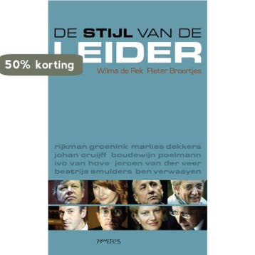 De stijl van de leider 9789044617832 Wilma de Rek, Verzenden, Wilma de Rek