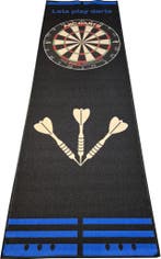 ABC Darts – Dartmat Antracite BLAUW - 80 x 241 cm (Dart Ma, Sport en Fitness, Darts, Ophalen of Verzenden, Nieuw, Overige typen