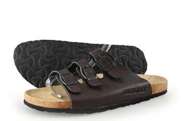 Birkenstock Slippers in maat 42 Bruin, Slippers, Bruin, Verzenden, Zo goed als nieuw
