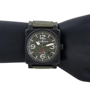 Bell & Ross - Aviation - Sans prix de réserve - BR03-92-S -, Nieuw