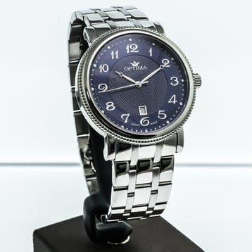 Optima - Swiss Made Watch - OSM426-SS-9 - Zonder