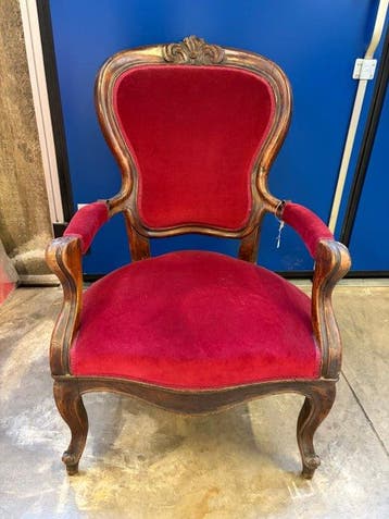 Fauteuil - Hout, Antiek en Kunst
