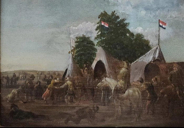 Nederlandse school (XIX) - Paysage, Antiek en Kunst, Kunst | Schilderijen | Klassiek