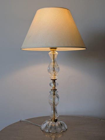 Artelight - Lampe - Cristal - verre - laiton - métal plaqué