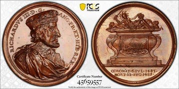 Verenigd Koninkrijk. Richard III. Medal 1731 - Jean Dassier