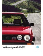 1987 VOLKSWAGEN GOLF GTI 16V BROCHURE NEDERLANDS, Ophalen of Verzenden