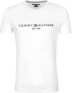 Tommy Hilfiger Logo T-shirt Wit maat Maat 52/54 (L) Heren, Kleding | Heren, T-shirts, Maat 52/54 (L), Verzenden, Wit, Tommy Hilfiger