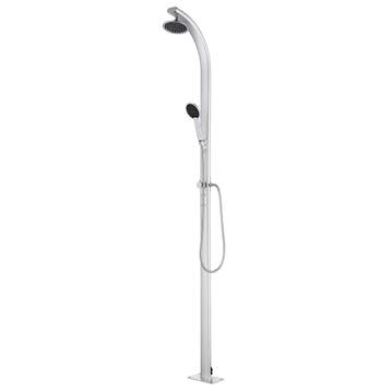 vidaXL Buitendouche 215 cm aluminium, Verzenden, Nieuw