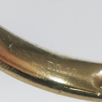 Ring - 18 karaat Geel goud Diamant (Natuurlijk), Nieuw