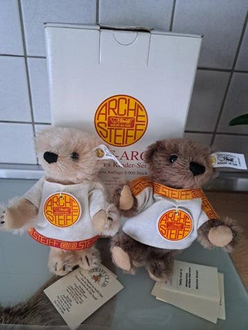 Steiff - Ours en peluche Arche Steiff Noahs Kinder-Set -