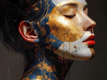 Yamila 60 x 160 cm - La Dualidad de la Dama Lunar