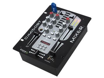 Ibiza DJM150USB-BT DJ Mixer Met Bluetooth En USB, Nieuw