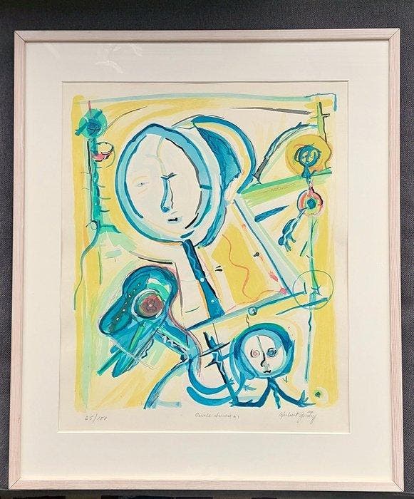 Herbert Gentry (1919-2003) - Figure composition, Antiquités & Art, Antiquités | Autres Antiquités