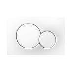 Bedieningsplaat Sigma by Geberit Frontbediening Mat Wit, Ophalen of Verzenden, Nieuw, Overige typen