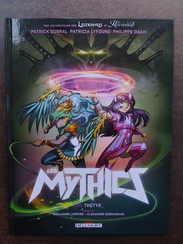 Les Mythics - 3x C + 3x dédicace - 3 Album - EO - 2022/2023