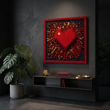daveY - Lego 8-Bit Extra Life (Pixel Heart)