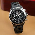 Chanel - J12-Black Ceramic Chronograph Automatic - H0940 -, Nieuw