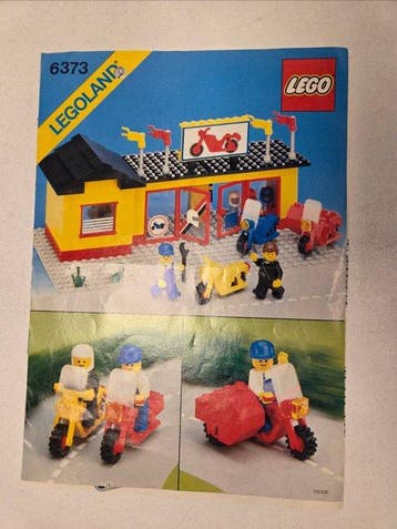 Lego Set - City, Legoland - Motorzaak 6373; Space Shuttle, Nieuw