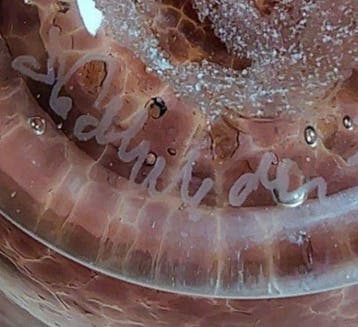 Richard Satava - Balustervaas - Glas - Flared Low Bowl