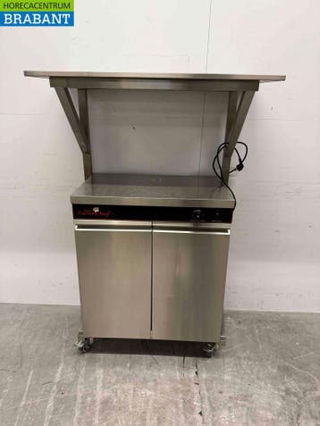 RVS CaterChef Bordenwarmer 120 borden 230V Horeca, Zakelijke goederen, Ophalen of Verzenden, Nieuw in verpakking