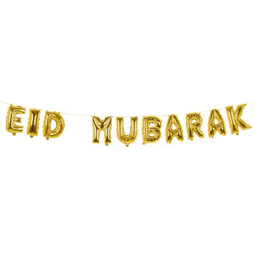 Ramadan Letterslinger Eid Mubarak 5m, Verzenden, Nieuw