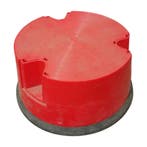 Opstap krukje 22 cm hoog met zwenkwieltjes gebruikt, Bricolage & Construction, Bricolage & Rénovation Autre, Ophalen of Verzenden